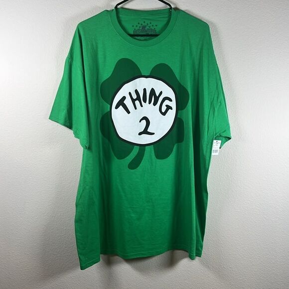 New Universal Studios Cat in the Hat Thing 2 Shirt - Picture 2 of 4